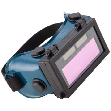 Masque de soudage à assombrissement automatique, lunettes de protection pour soudeur et chantier de construction - Équipement solaire sécurisé