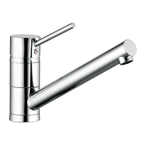 Mitigeur d'évier SCOPE DN 15 pour ballons sans pression, finition inox KLUDI