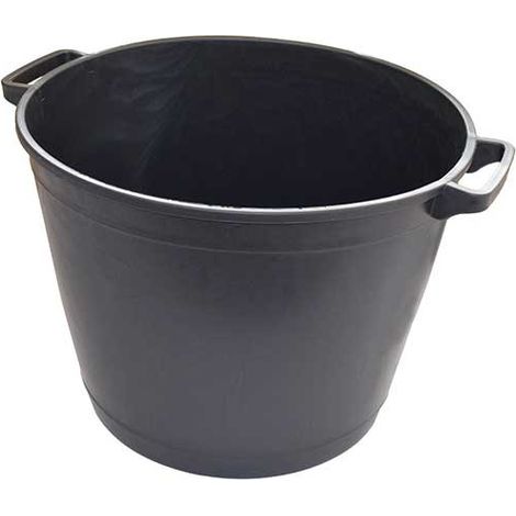 Cassa macerie tonda colore nero litri 45