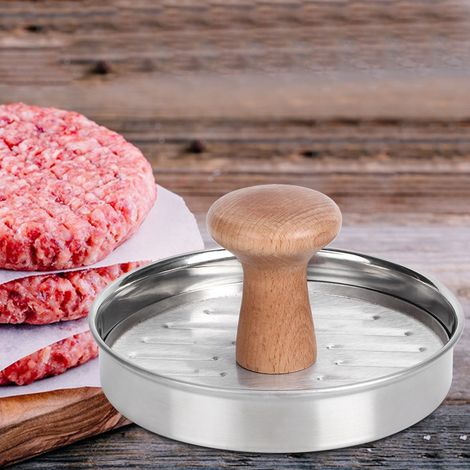 Presse à hamburger domestique en acier inoxydable 304, moule à galettes, outil de cuisine, accessoires (1/5)