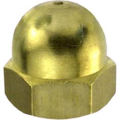 Dadi Ciechi Ottone 6 mm 4 pezzi