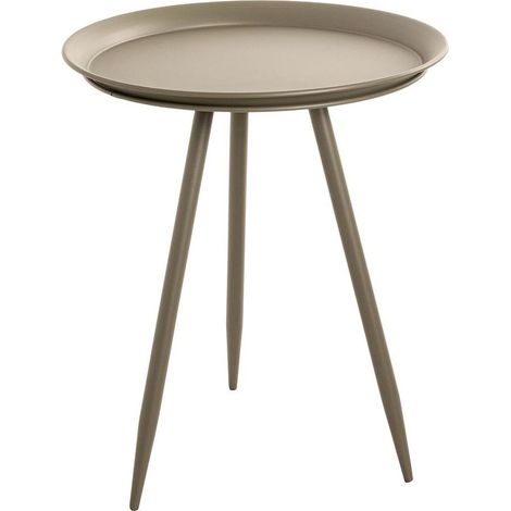 Table d'Appoint Ronde "Trevor" 54cm Kaki (1/3)