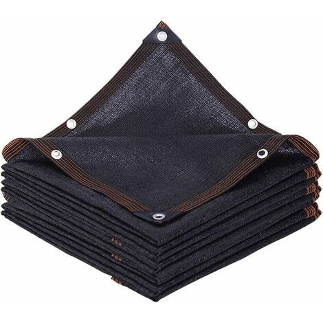 Shade Nets, Awning, 90% Shade Cloth, Shade Sails, with Grommets, for Outdoor, Balcony, Courtyard, Pergola, Plants, Greenhouses, Barns, Gardens, Cars (2x2m) (1/5)