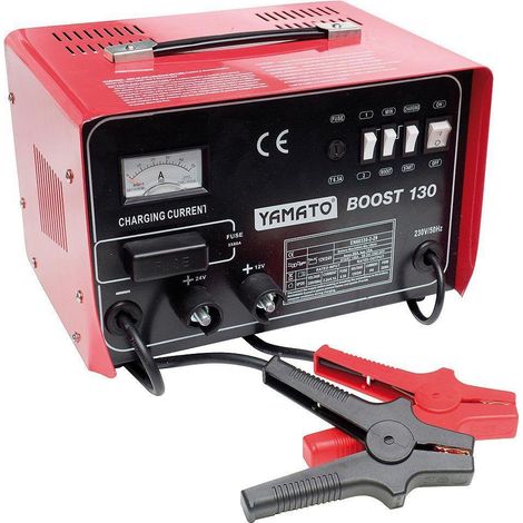 CARICABATTERIA AVVIATORE X AUTO YAMATO "BOOST 130" 12-24V 120-320AH (1/2)