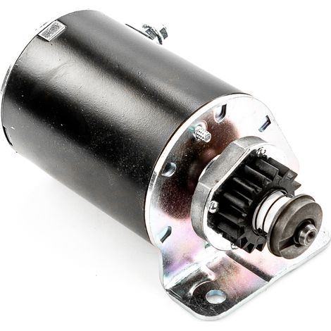 Anlassermotor 12V 16 Zähne für Briggs & Stratton Traktor 497595 693054 110634 (1/5)