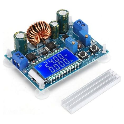 Module d'Alimentation Step-Up/Step-Down avec Affichage LCD et Régulation Tension/Courant (1/5)