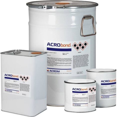 Colle PU ACROBOND 266/90 - Seau de 30 kg - bi composant avec ACROCURE ACUISO400C-5