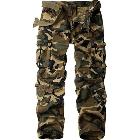 Pantalon Travail Homme, Cargo De pour Homme Décontracté avec Taille Poches Jogging Sport Survetement Shorts Training Sportswear (1/5)