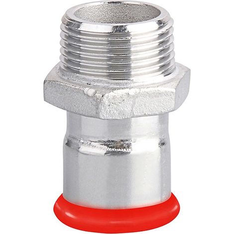 Jonction mâle fixe conique à sertir SERTIsteel Carbone - Empreinte M 15x21 - Ø 15 mm