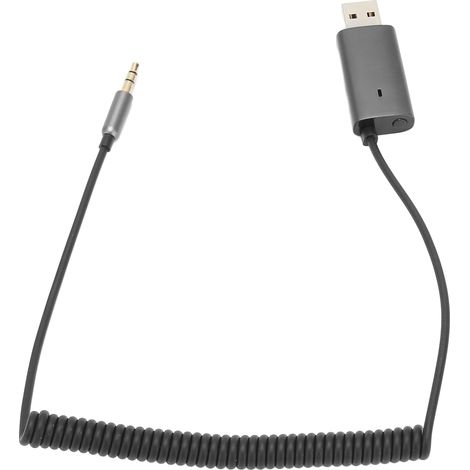 Adaptateur Bluetooth Voiture 5.1 avec Micro, Connexion Audio 3.5mm pour Autoradio et Chaîne Hi-Fi, Appels Mains Libres (1/5)