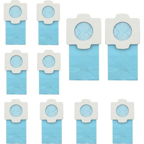 10 Stück Staubsaugerbeutel für Makita CL072D, CL102D, CL105D, CL107D, CL121D, CL142FD, CL182FD, CL184D, CL282FD, 4093D, 4073D, 4072D, 4076D Staubsauger Zubehör für Makita (1/5)