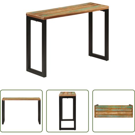 Altholz - Konsolentisch 110x35x75 cm Altholz Massiv (1/5)