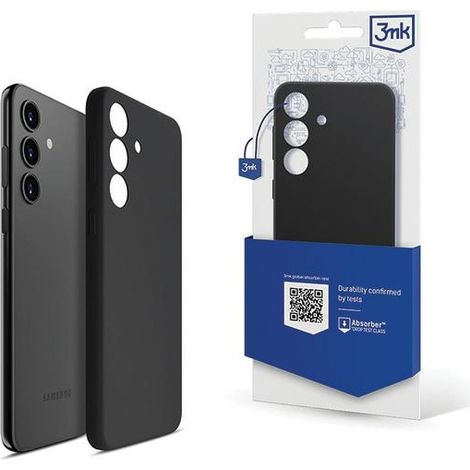 Schutzhülle für Samsung Galaxy S24 3MK Silikon Schwarz (1/5)