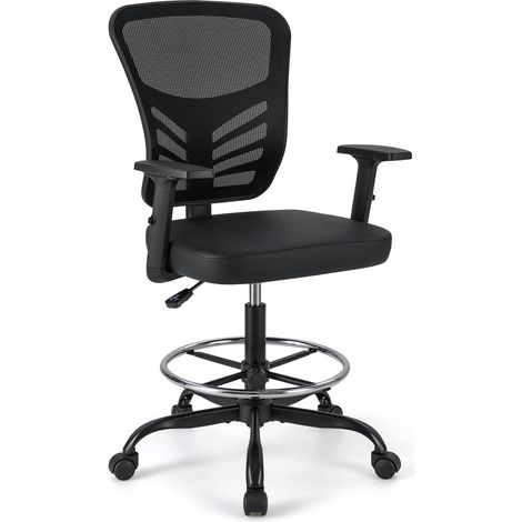 Sedia da ufficio ergonomica altezza seduta regolabile 54 75 cm