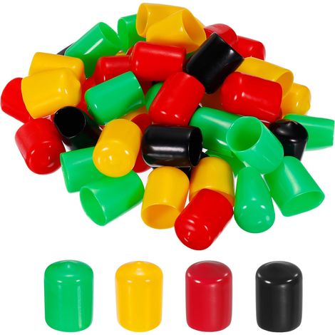 Caoutchouc Fin Capuchons Housse Assortiment PVC Vinyle Vis (1/5)