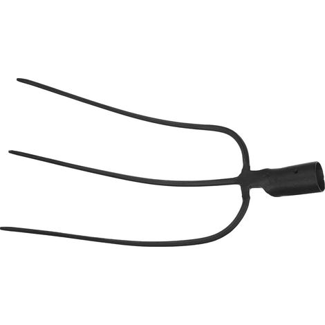 Attrezzo da giardino stocker 3 round prongs acciaio 700 g