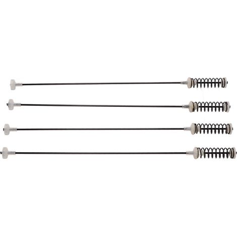 4 barres de suspension pour lave-linge, réduisant le bruit et offrant un support stable. (1/5)