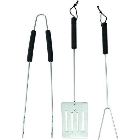 Set De 3 Accessoires De Cuisson En Inox Pour Barbecue