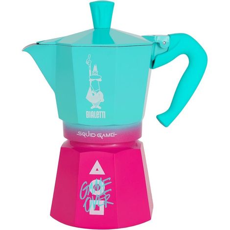 Bialetti Moka Express Squid Game Cafetera 6 Tazas Colorida (1/2)