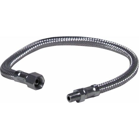 Ölschlauch M1/8" x F1/4" gerade  Hochdruck (1 Stück) lg 400