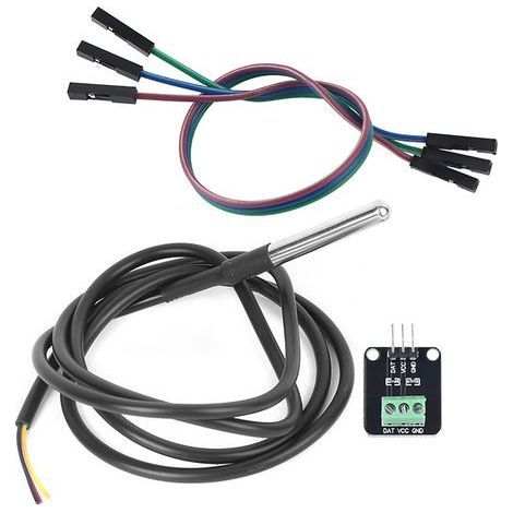 Digitaler wasserdichter Temperatursensormodul-Bausatz, elektronische Bauteile (1/5)