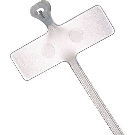 Serre-câbles ABB 91mm x 2,5 mm Naturel en Nylon 66 ( Prix pour Paquet de 500 ) (1/2)