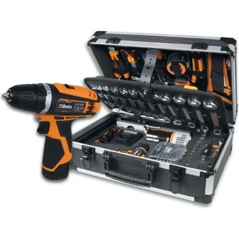 Beta BW 2056E 12V/19P Valigetta con assortimento 147 Pz. ed avvitatore 12 V
