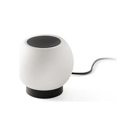 Lampada da tavolo MOY nera liscia con interruttore 40065 (1/5)