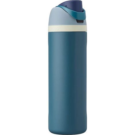Edelstahl, BPA-frei, 710 ml, doppelwandig mit Vakuumisolierung, mit Deckel und wiederverwendbarem Strohhalm, auslaufsicher, ideal für Wasser, Tee, Kaffee oder Smoothies