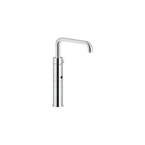 Comando infrarossi a bacinella, lavabo. Senza scarico. Nobili serie VELIS IRVE125128/3CR  Cromato - Ottone