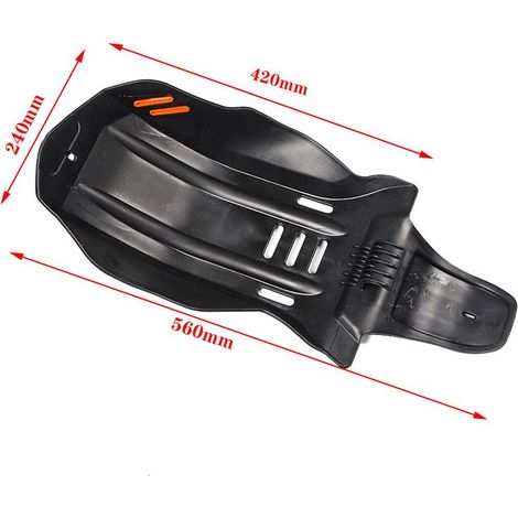 Carter de protection inférieur compatible avec les motos tout-terrain Kvis K16 et KTM Husqvarna Hengjian 250 (1/4)