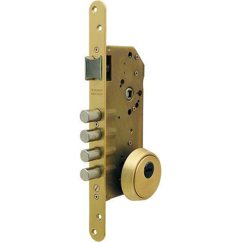 Lob TESA R200B Sicherheitsschloss Messing Nickel robust