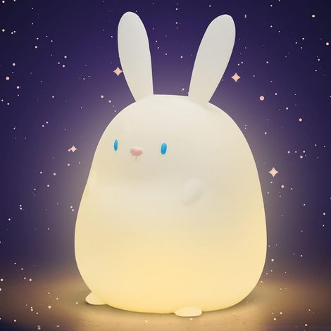 Filiyano-Veilleuses lapin mignonnes, veilleuses mignonnes pour enfants, lapin kawaii (1/3)