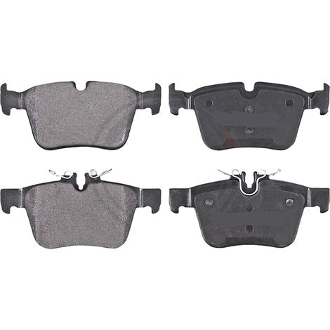KIT PASTIGLIE FRENO POSTERIORI compatibile con MERCEDES-BENZ CLASSE C (W205) / PASTIGLIE FRENANTI AUTO OEM P 50 122 / A 00 353, / SOSTITUZIONE DIRETTA / BASSA POLVERE / SILENZIOSO (1/4)