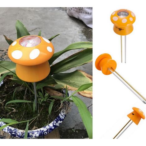 Jardinage testeur de sol trois en un humidimètre de sol de type champignon pH-mètre induction physique sans piles (1/2)