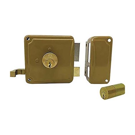SERRATURA LEGNO APPLICARE P20 FACCHINETTI  C.FISSO M2+TIRANTE E.MM 50 DX