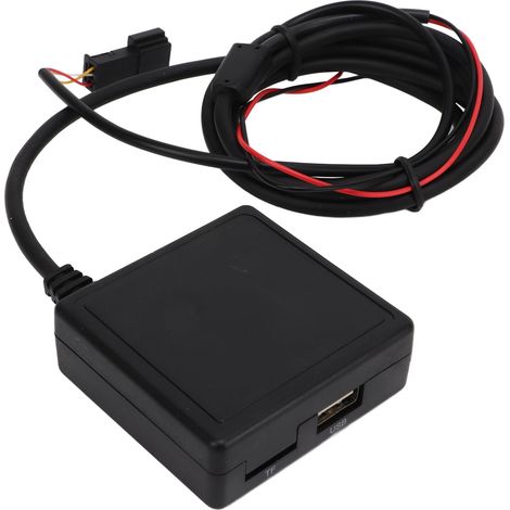 Adaptateur Bluetooth AUX IN avec amplificateur et filtre anti-bruit pour BMW E46, E39, E53, BM54 et BMW X5 (1/5)