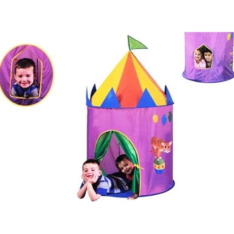 Tenda da Gioco per Bambini in Poliestere 81 x 150 cm Giardino Campeggio Casa