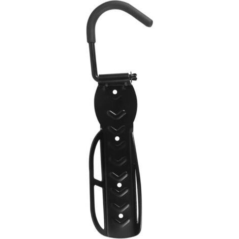 Crochet Muraux pour Trottinette Support de Rangement pour Vélo Noir Capacité de Charge Installation Facile et Durable Économiseur Espace pour Trottinettes et Vélos (1/5)