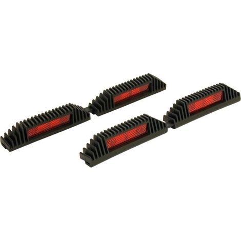 2x Proteges portieres 220mm noir double