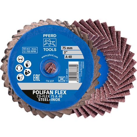 PFERD Schleifscheibe COMBIDISC CD-FLEX 75 A 60 10 Stk (1/5)