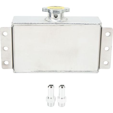 1L Coolant Overflow Reservoir, Efficient Aluminum Alloy Expansion Tank for Car Restoration, Universal Type (1/5)