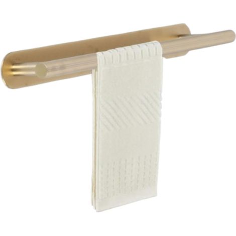 Porte-Serviettes doré auto-adhésif Acier Inoxydable Salle de Bain (40cm) (1/5)