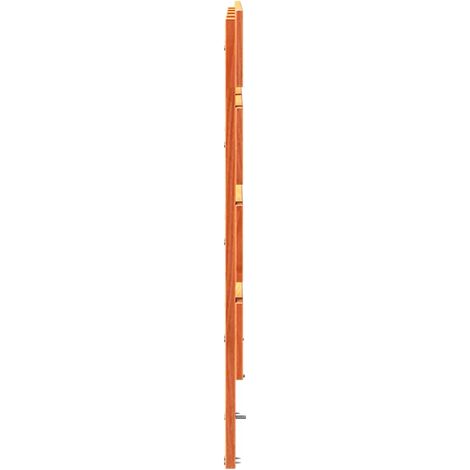 Maison Exclusive - Cabecero Marrón cera 160,5 x 3 x 80 cm Madera