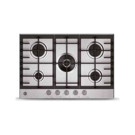 Hoover Piano Cottura a Gas Inox 75 cm 5 Fornelli