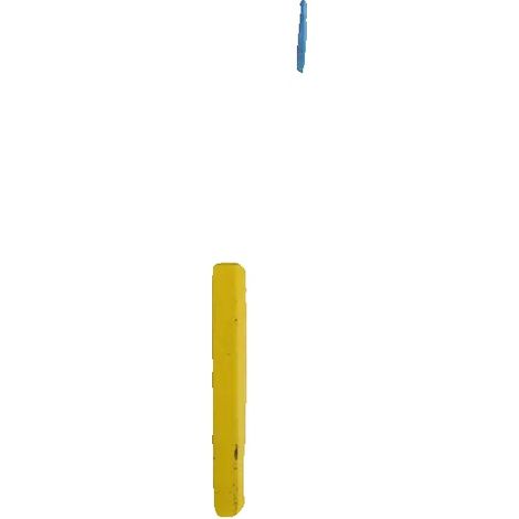 Rideau en lanière PVC, Construction durable, Utilisation polyvalente, vert armée (1/2)