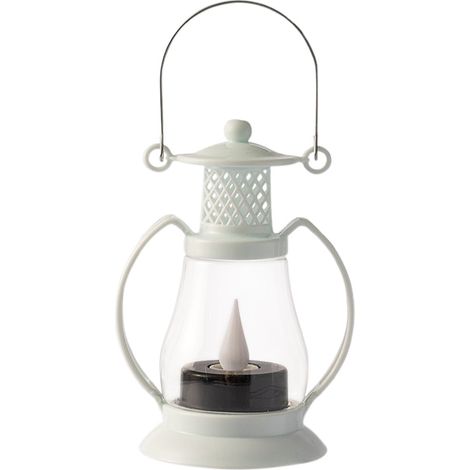 Lanterne Led Vintage - 4,7 Pouces - À Suspension - Fonctionne Sur Piles - Pour Décoration De Noël Intérieure Et Extérieure - 1 Pièce (1/5)