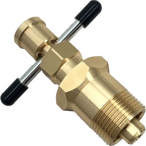Jeffergarden Outil d'extraction en forme d'olive pour raccords à compression de tuyaux en cuivre de 15 mm et 22 mm pour retirer les tuyaux de gaz (1/5)