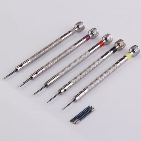 Tournevis en acier pour outils de réparation de montres (1/3)
