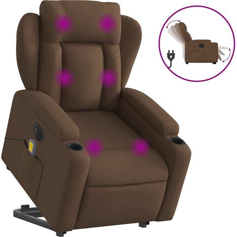 Maison Exclusive - Elektrischer Massagesessel mit Aufstehhilfe Br